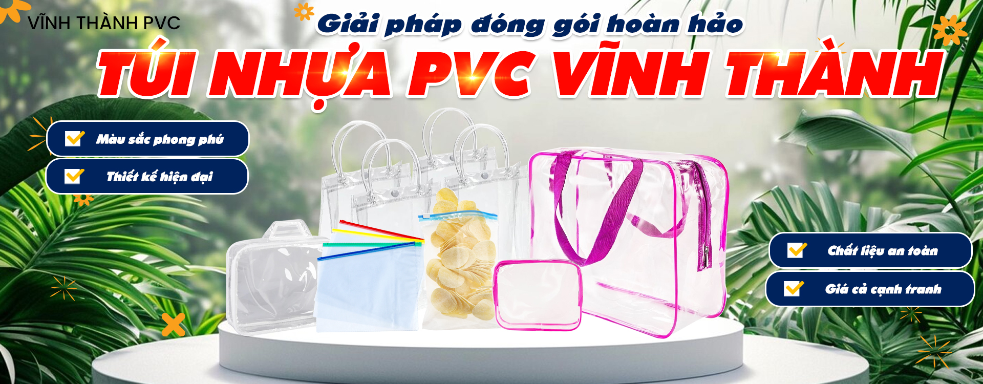 VĨNH THÀNH PVC - NHÀ SẢN XUẤT VÀ CUNG CẤP BAO BÌ NHỰA CHẤT LƯỢNG CAO